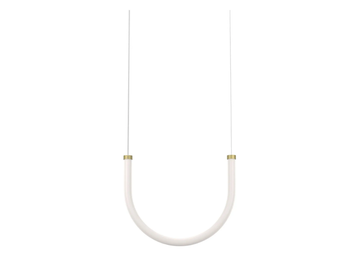UNSEEN - LED brass and polycarbonate pendant lamp by Petite Friture - view 2